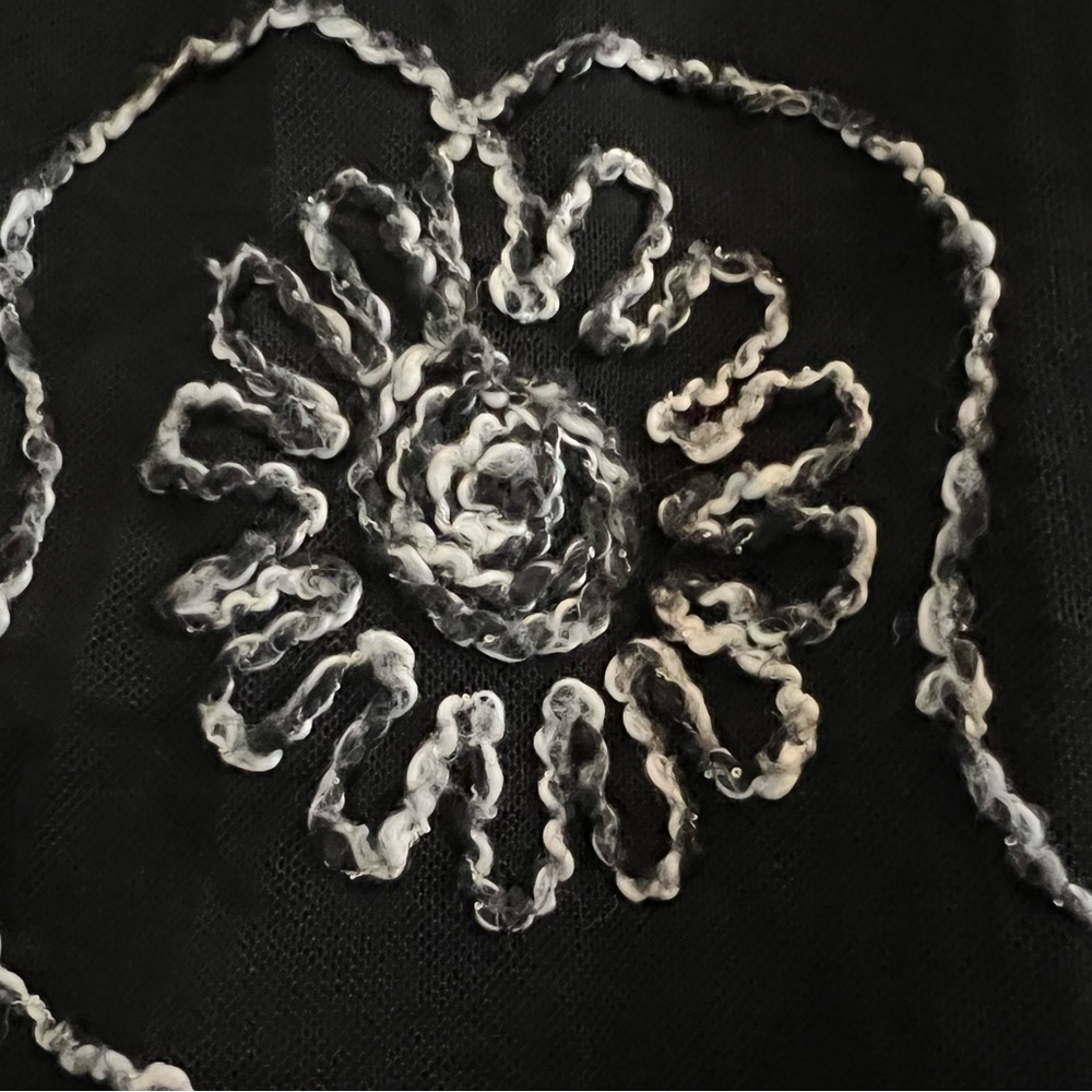 Script Long Sleeve Top - Picture 3 of 5